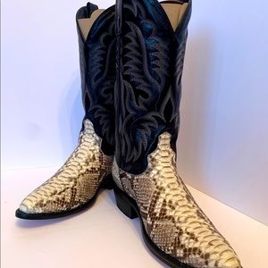 Laredo Python Cowboy Boots